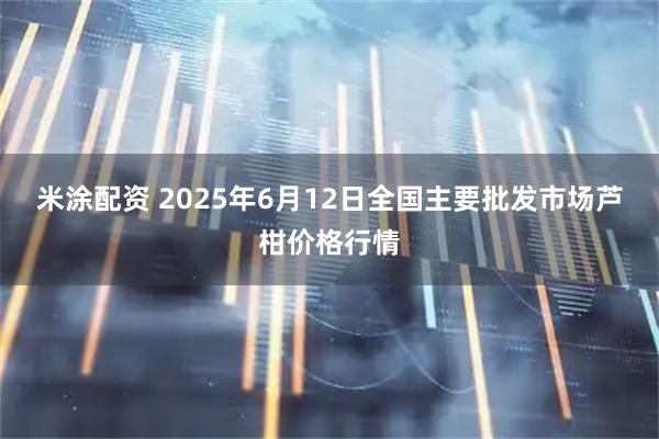 米涂配资 2025年6月12日全国主要批发市场芦柑价格行情